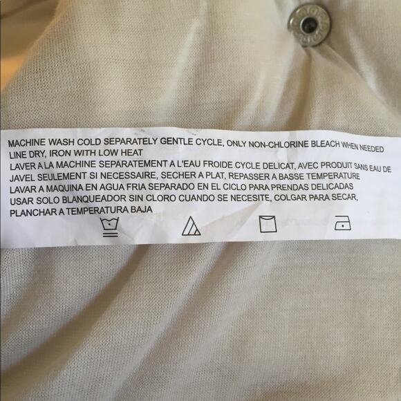 NWT Jessica Simpson Cream Hooded Jacket 12 Months - Picture 8 of 13